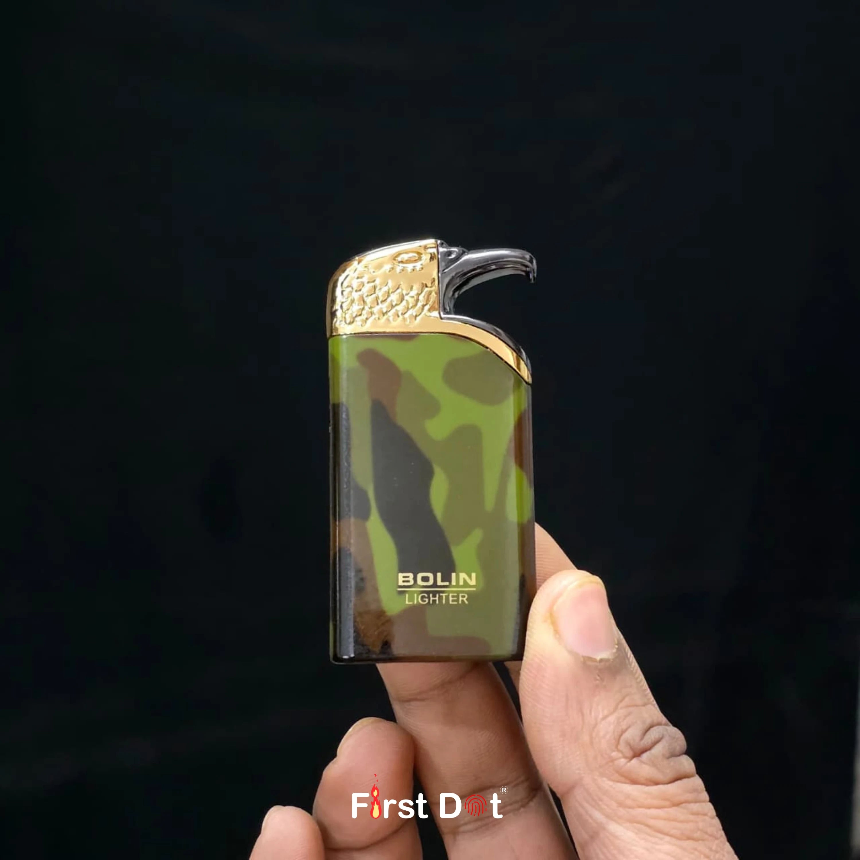 Eagle Beak Red Jet Flame Cigarette Lighter – Camouflage