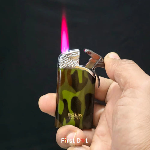 Eagle Beak Red Jet Flame Cigarette Lighter – Camouflage
