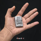 Eagle Crest Engraved Gas Lighter | Wind-Resistant Metal Body