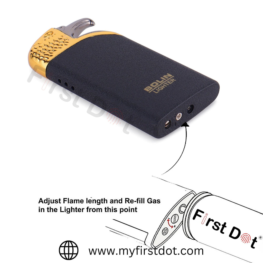 Eagle Head Red Jet Flame Lighter | Windproof Cigarette Lighter