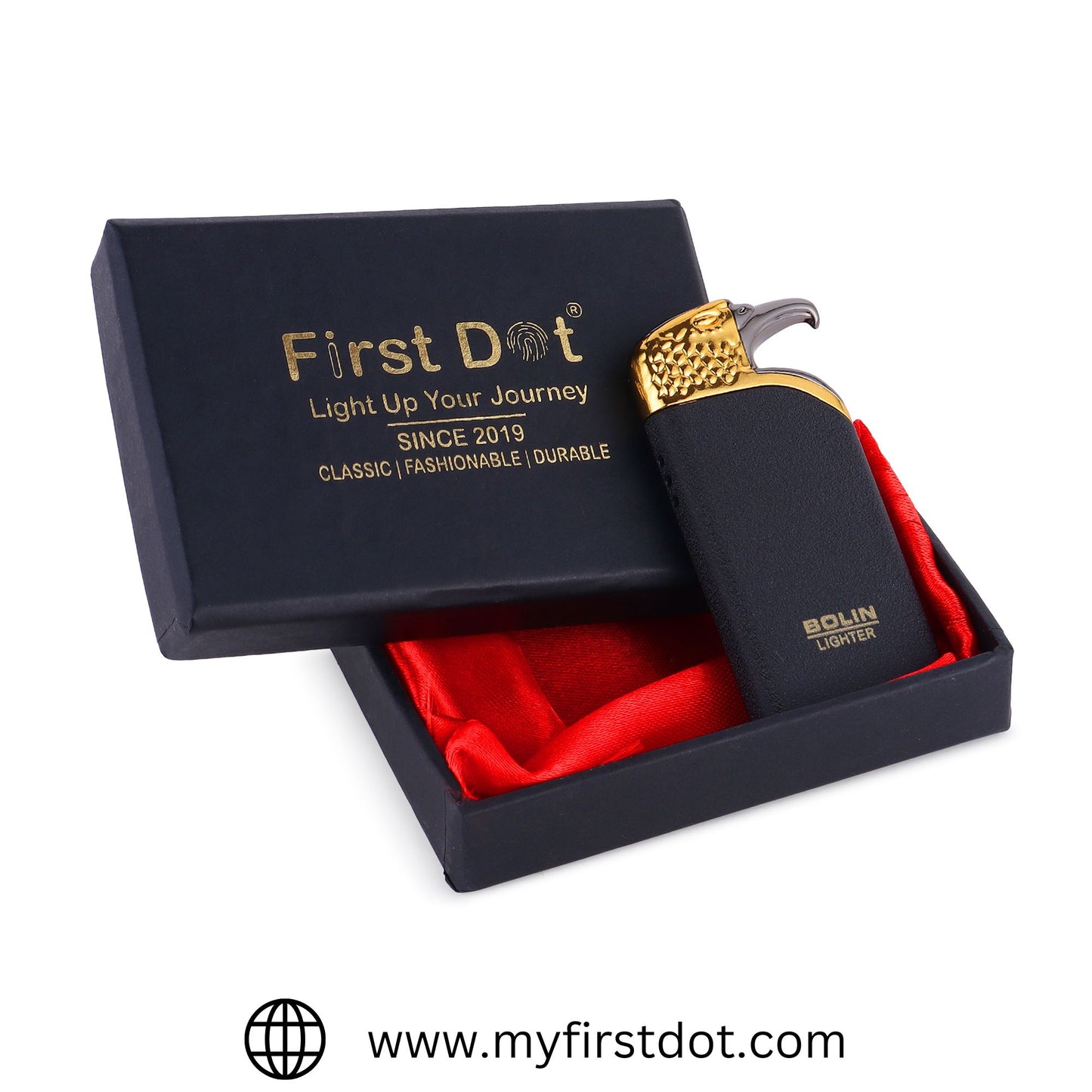 Eagle Head Premium Refillable Cigarette Lighter – Perfect for Gifting  First Dot