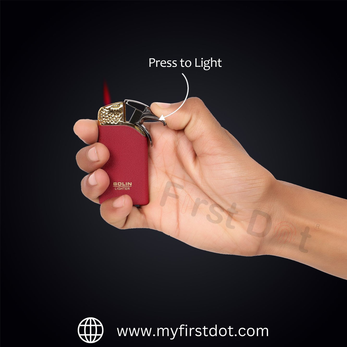 Eagle Head Premium Refillable Cigarette Lighter – Perfect for Gifting | First Dot