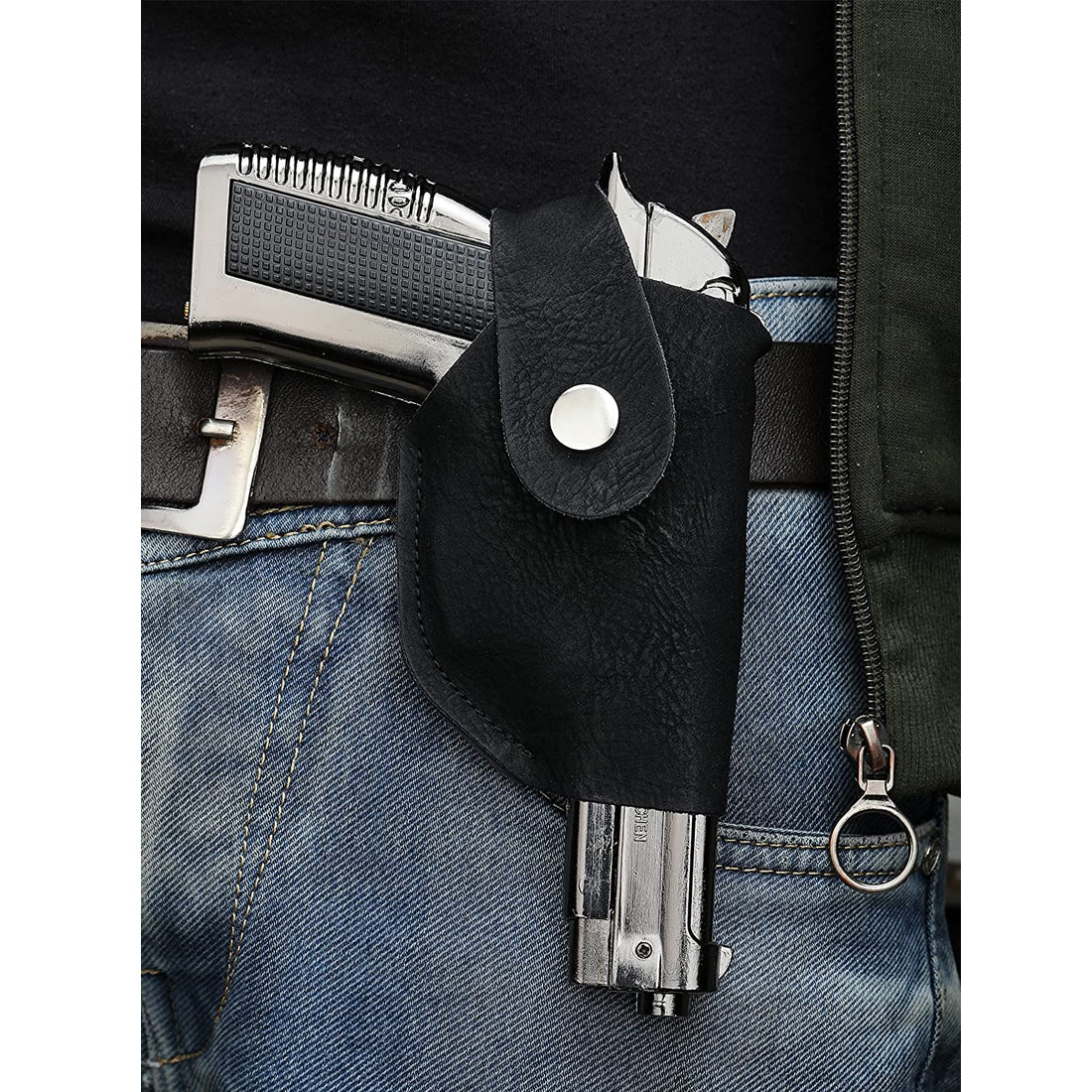 608 Gun Lighter – Heavy Metal Pistol Design | Jet Flame | Windproof & Refillable | First Dot