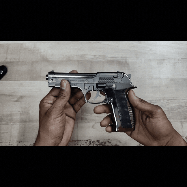 608 Gun Lighter – Heavy Metal Pistol Design | Jet Flame | Windproof & Refillable | First Dot