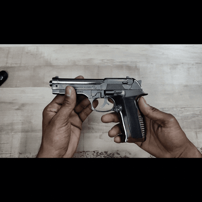 608 Gun Lighter – Heavy Metal Pistol Design | Jet Flame | Windproof & Refillable | First Dot