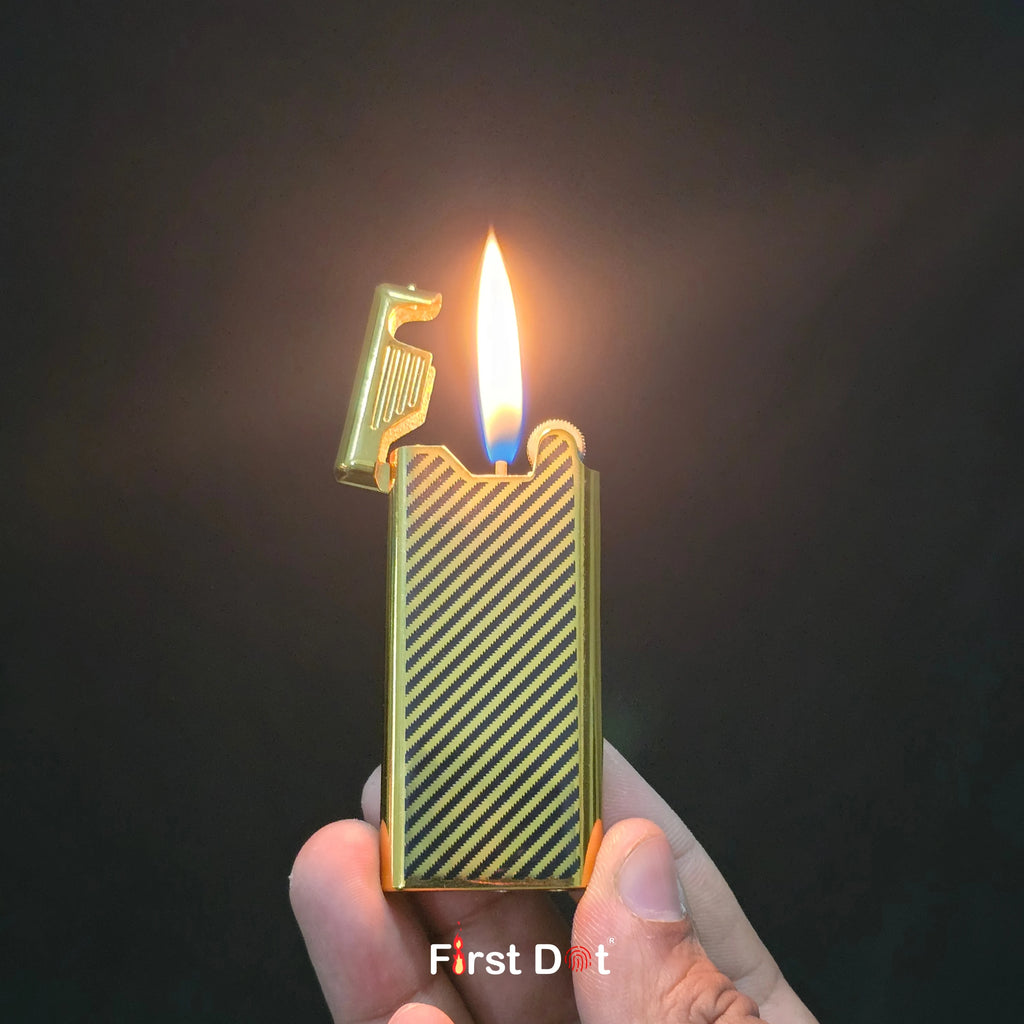Filigree Sliding Flip Top Lighter