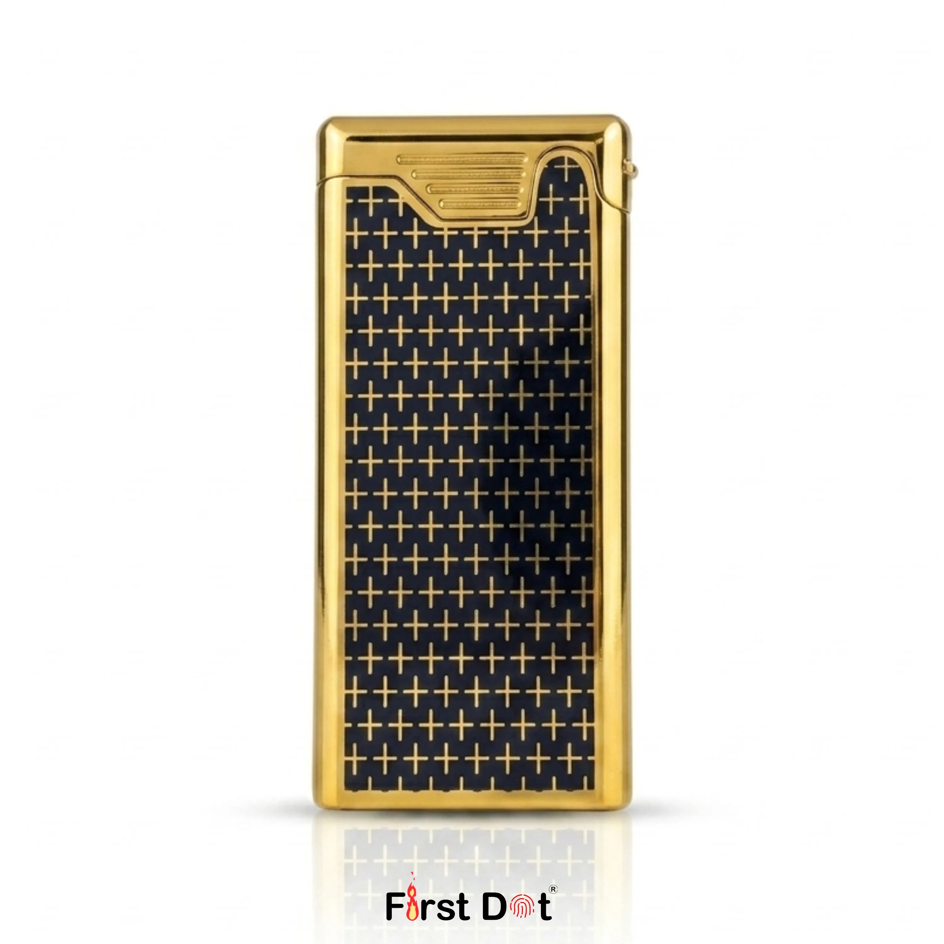 Filigree Sliding Flip Top Lighter
