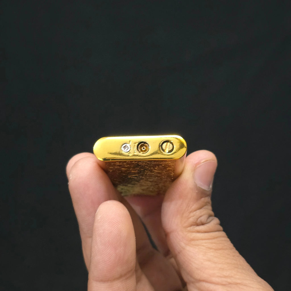 Filigree Sliding Flip Top Lighter