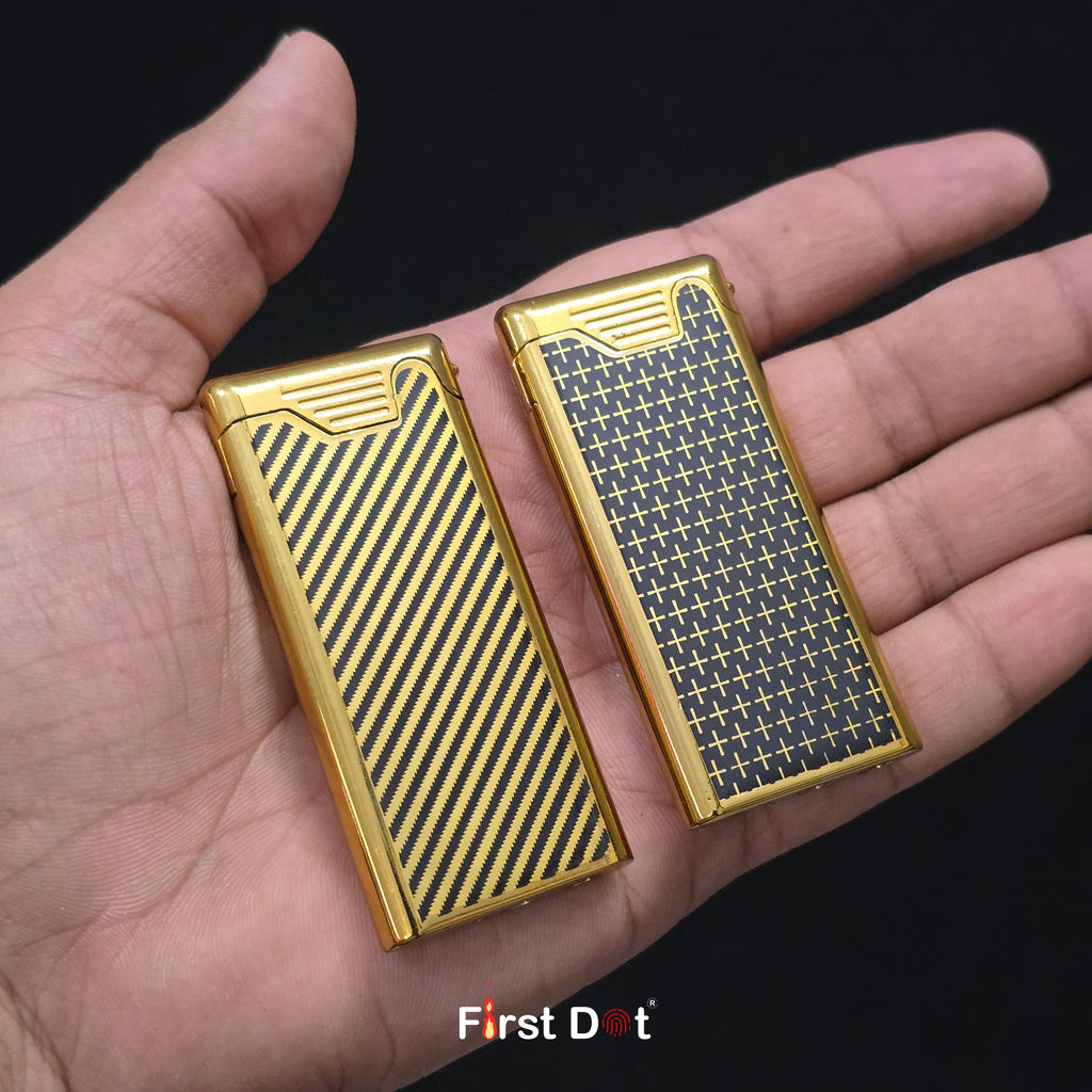 Filigree Sliding Flip Top Lighter