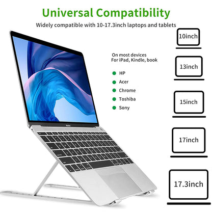 Ergonomic Aluminum Laptop Stand | Office Accessories | First Dot