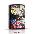 First Dot Anime Eyes Windproof Cigarette Lighter