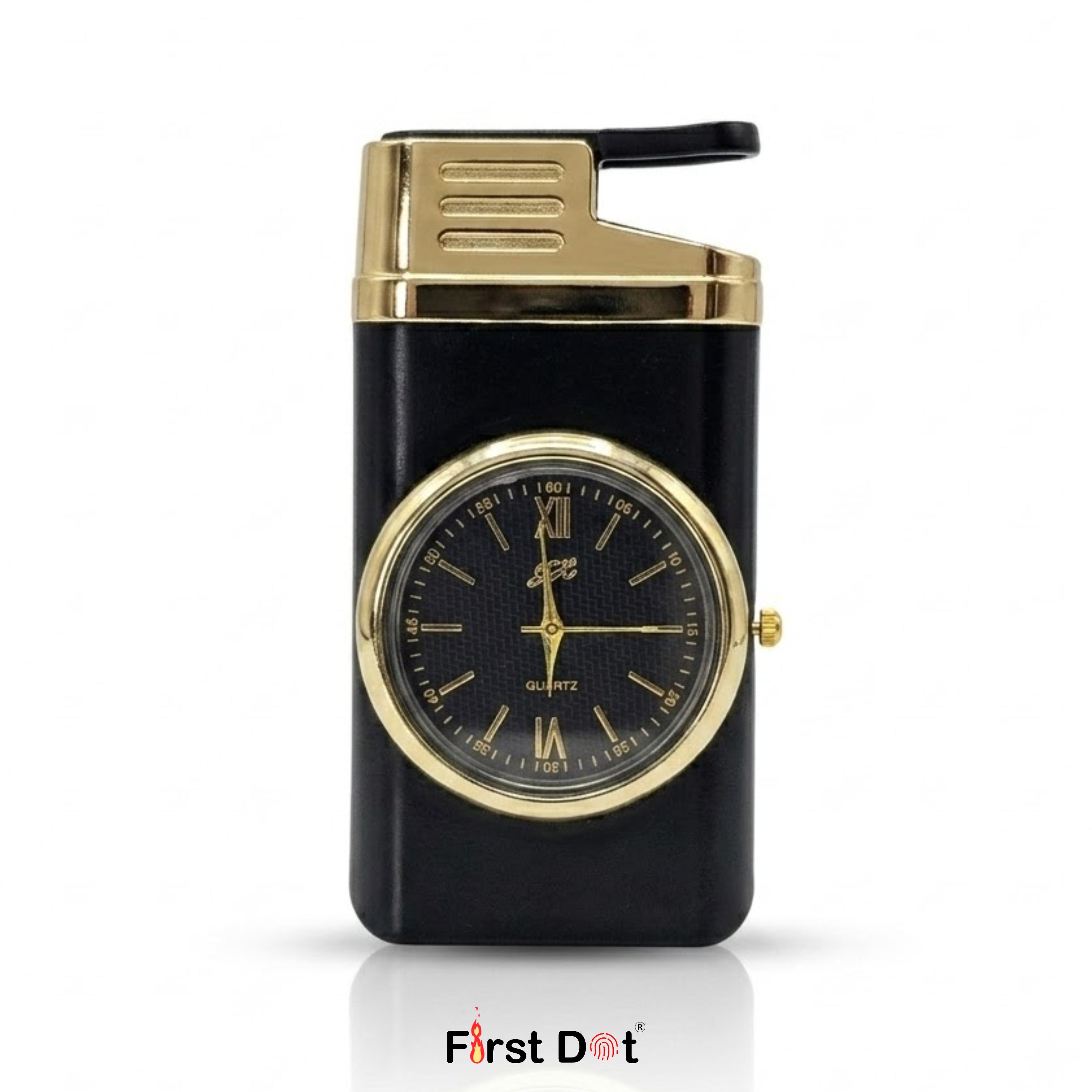 First Dot Apex Dial - Jet Flame Lighter with Inbuilt Watch
