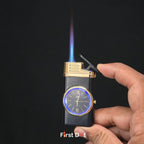 First Dot Apex Dial - Jet Flame Lighter with Inbuilt Watch
