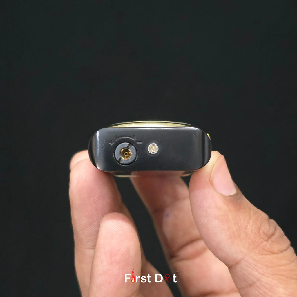 First Dot Apex Dial - Jet Flame Lighter with Inbuilt Watch