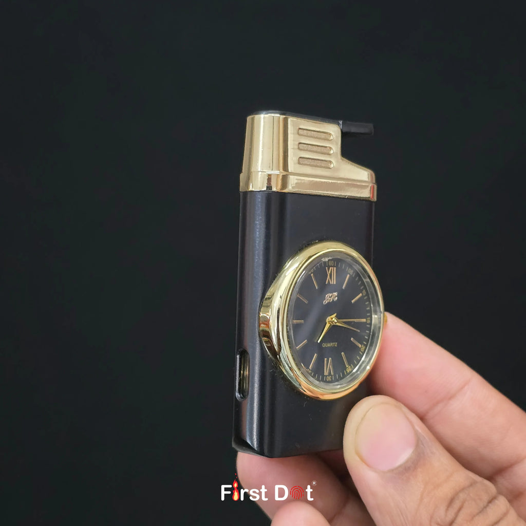 First Dot Apex Dial - Jet Flame Lighter with Inbuilt Watch