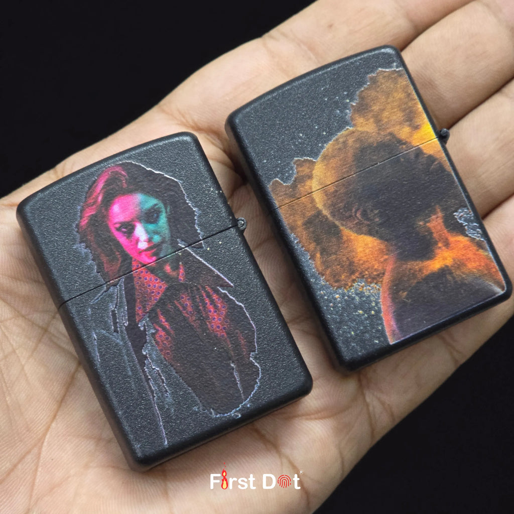 First Dot Artistic Portrait Lighters Pack of 2