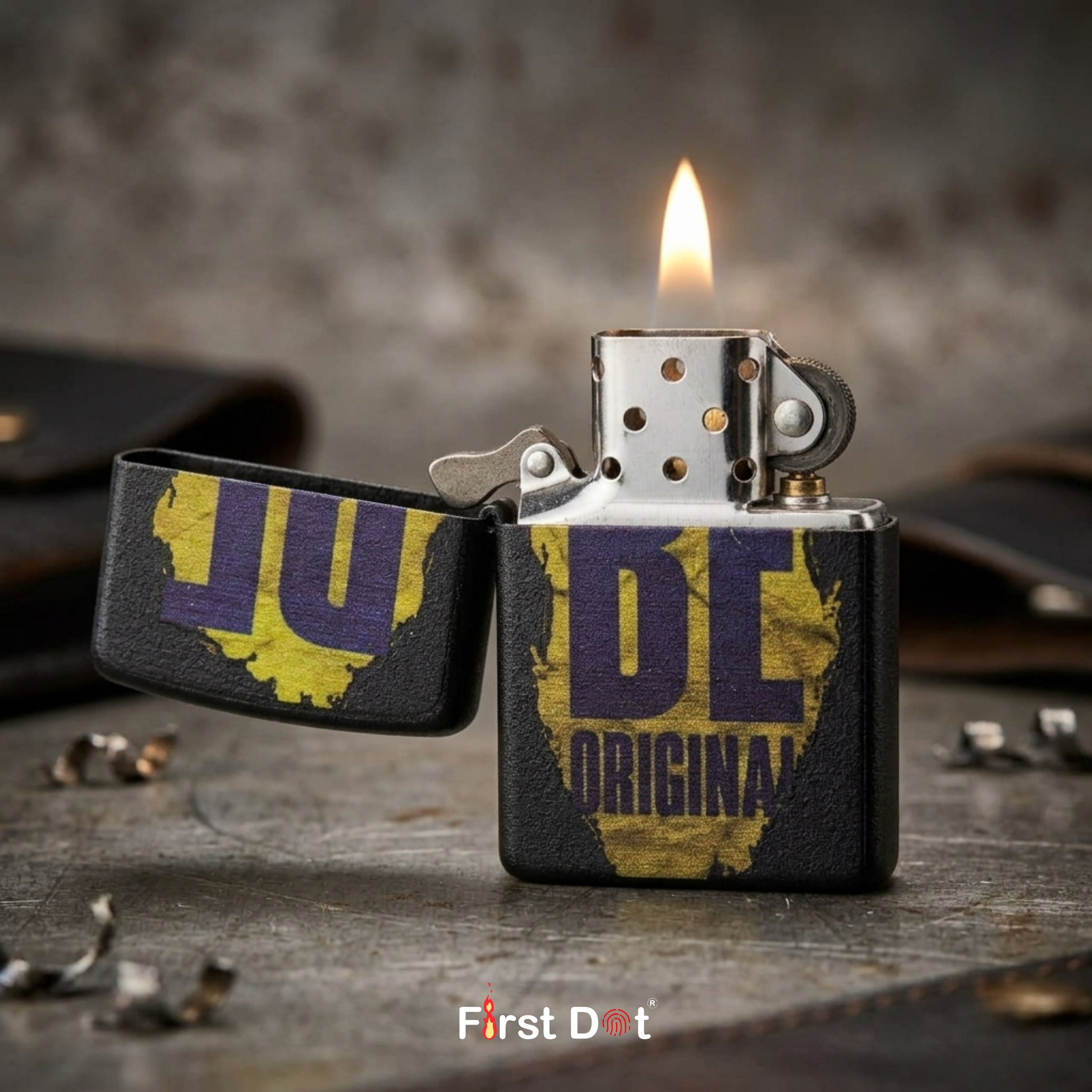 First Dot Be Original Windproof Cigarette Lighter