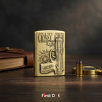 Craft Gun Engraved Metal Design, Wind-Resistant Flame
