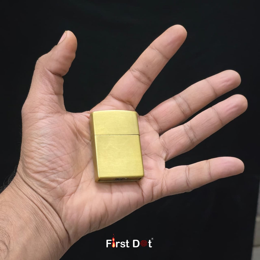 Craft Gun Engraved Metal Design, Wind-Resistant Flame