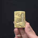 Craft Gun Engraved Metal Design, Wind-Resistant Flame