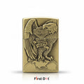 Eagle Engraved Gas Lighter | Wind-Resistant Metal Body