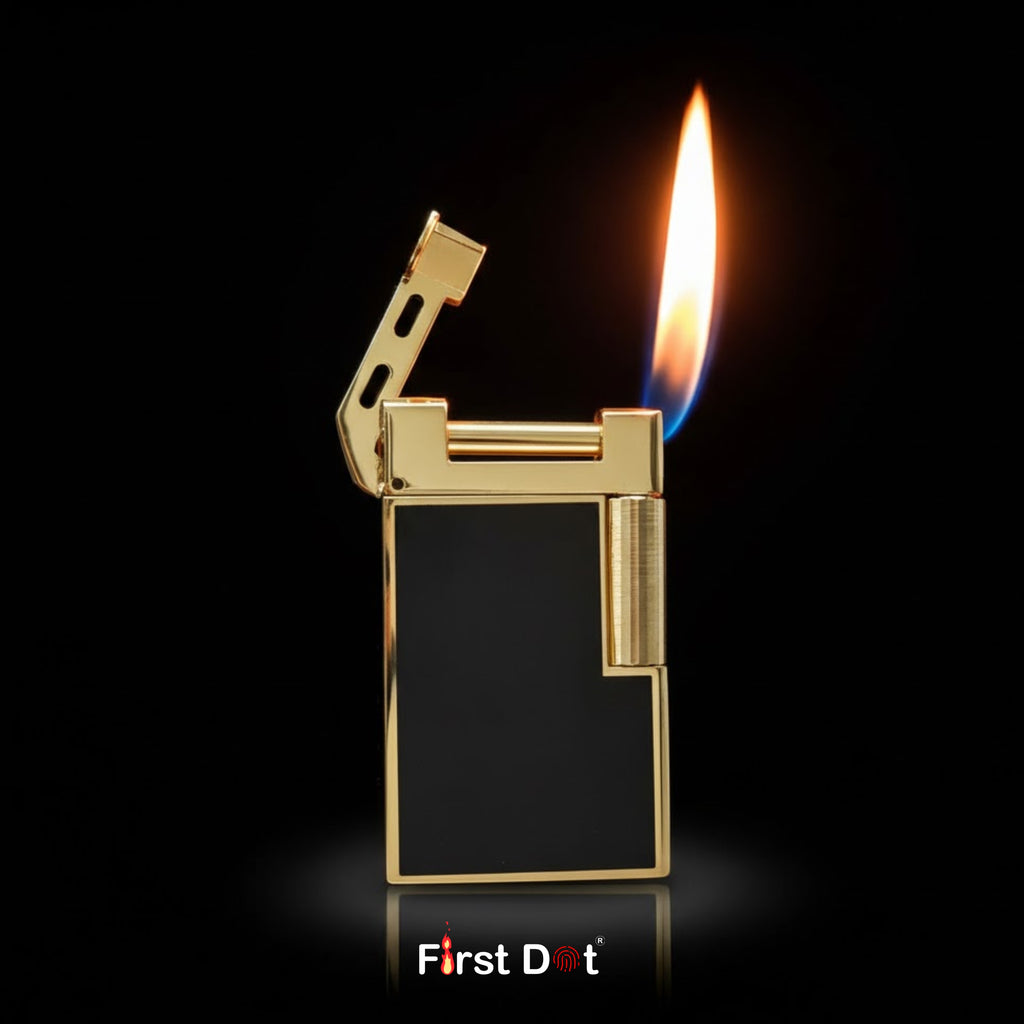CALIBER™ Premium Vintage Cigarette Lighter – Windproof | Refillable