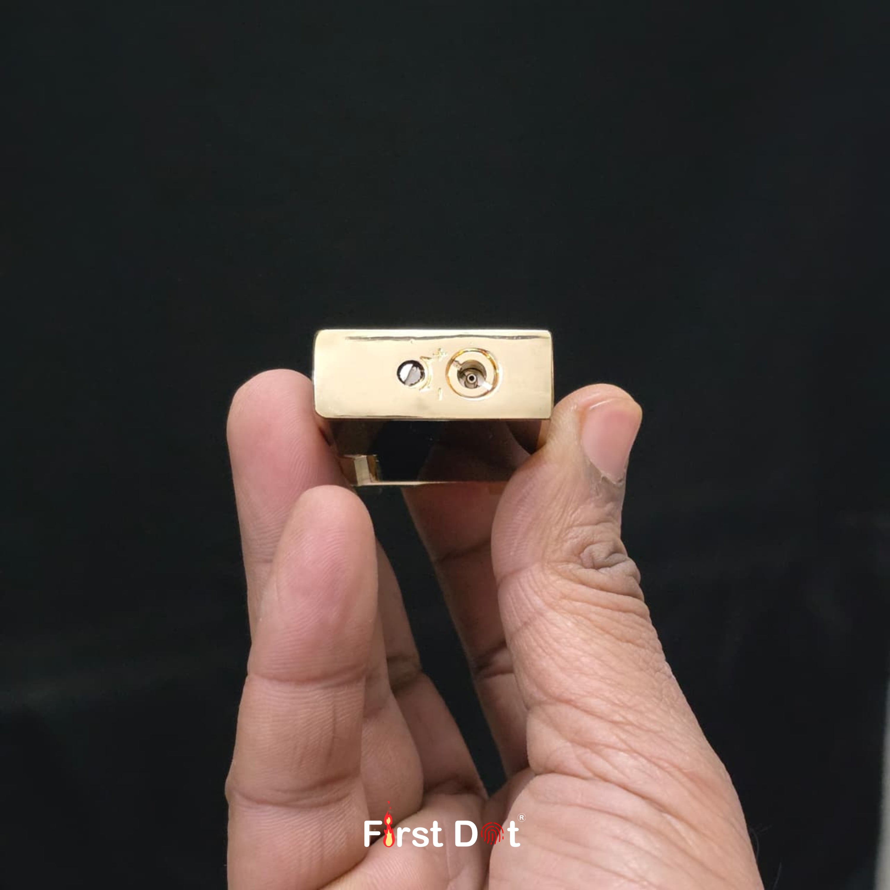 CALIBER™ Premium Vintage Cigarette Lighter – Windproof | Refillable