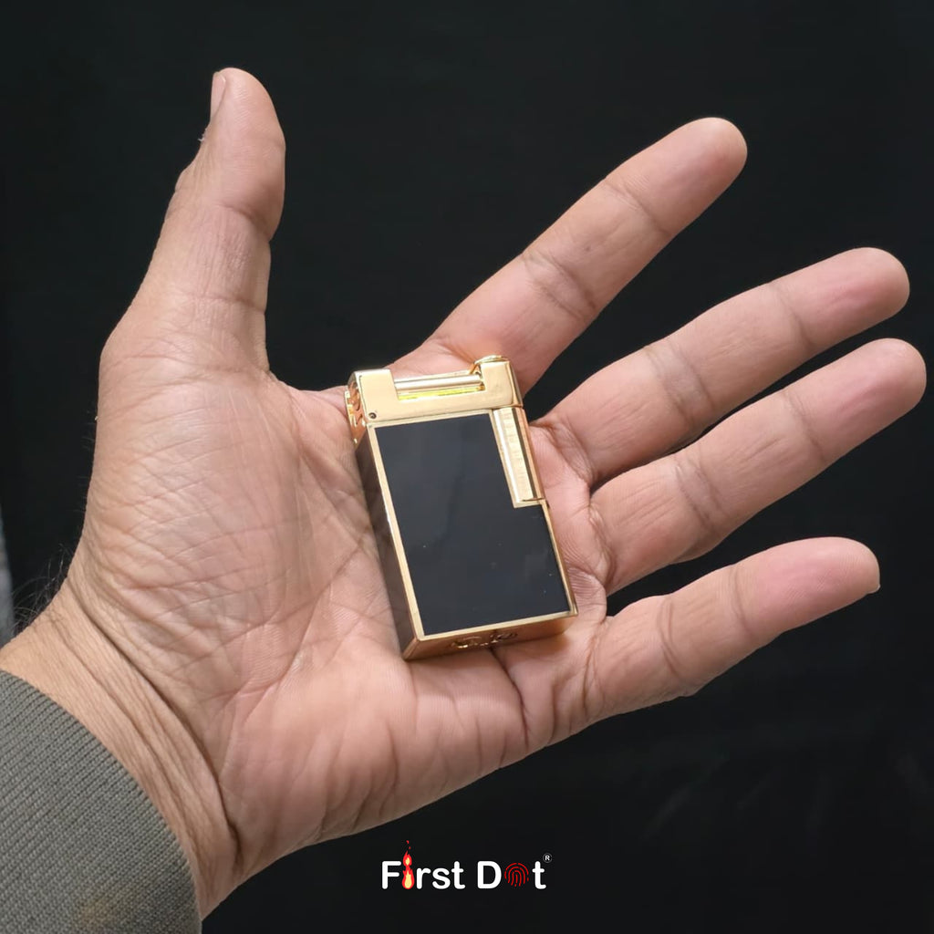 CALIBER™ Premium Vintage Cigarette Lighter – Windproof | Refillable