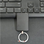 First Dot Carbon Grid Keychain Jet Flame Lighter