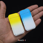 First Dot ChronoFlame Dual Flame Butane Lighter with Analog Watch