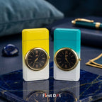 First Dot ChronoFlame Dual Flame Lighter with Inbuilt Analog Watch