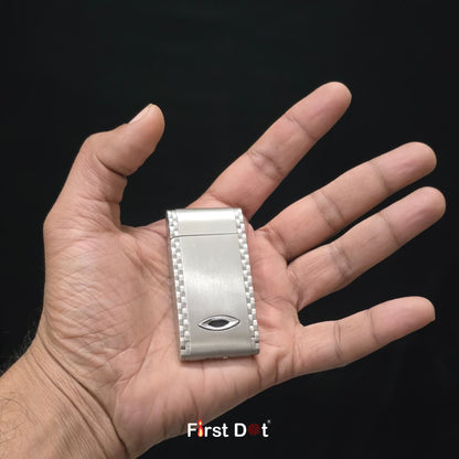 Classic Cigarette Lighter – Windproof Red Jet Flame Lighter