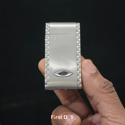 Classic Cigarette Lighter – Windproof Red Jet Flame Lighter