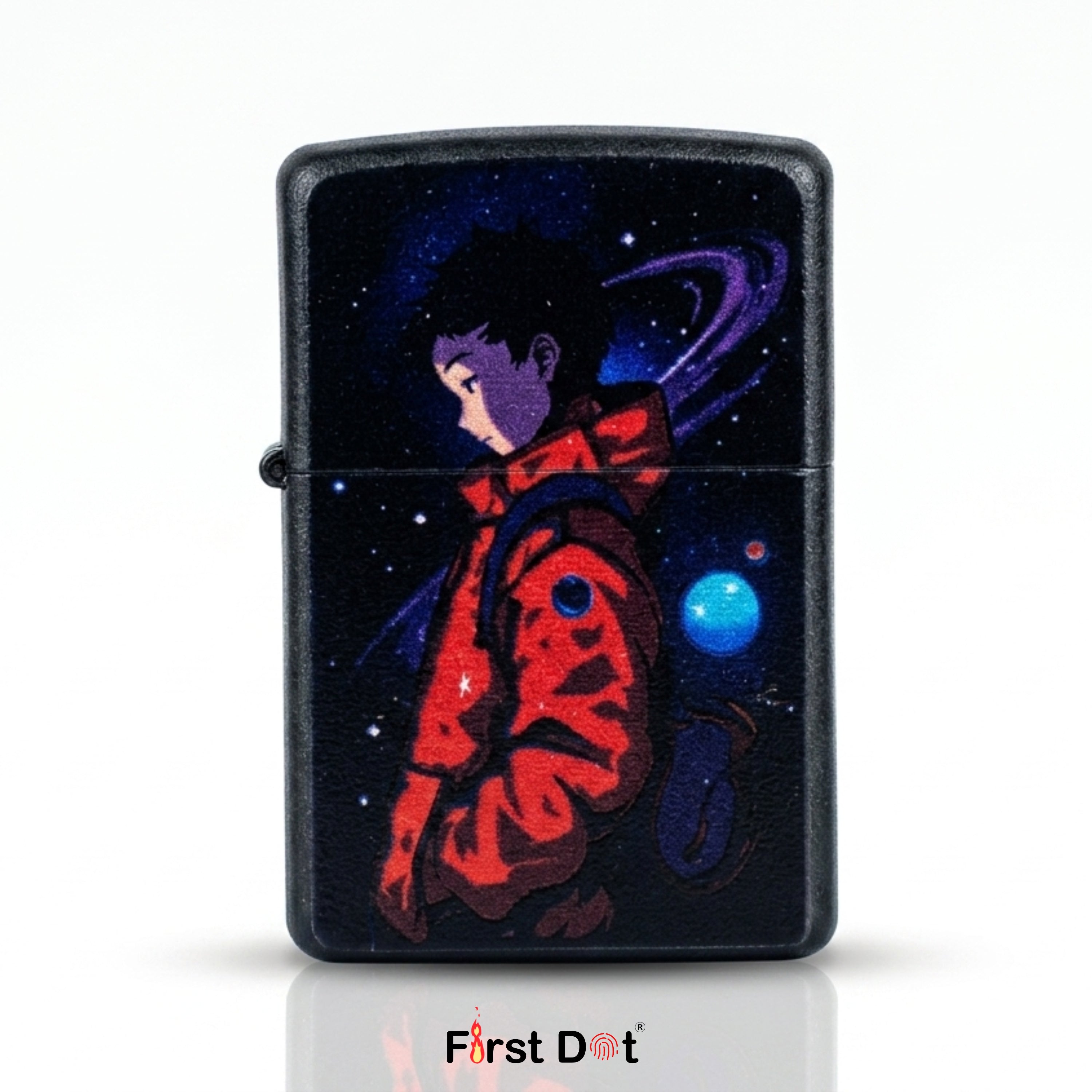First Dot Cosmic Astronaut Windproof Cigarette Lighter
