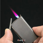 First Dot Creative Slim Red Jet Flame Cigarette Lighter
