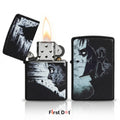 First Dot Dark Artistic Illustration Lighters Pack of 2