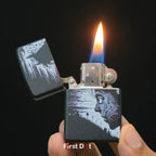 First Dot Dark Artistic Illustration Lighters Pack of 2