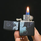 First Dot Dark Artistic Illustration Lighters Pack of 2