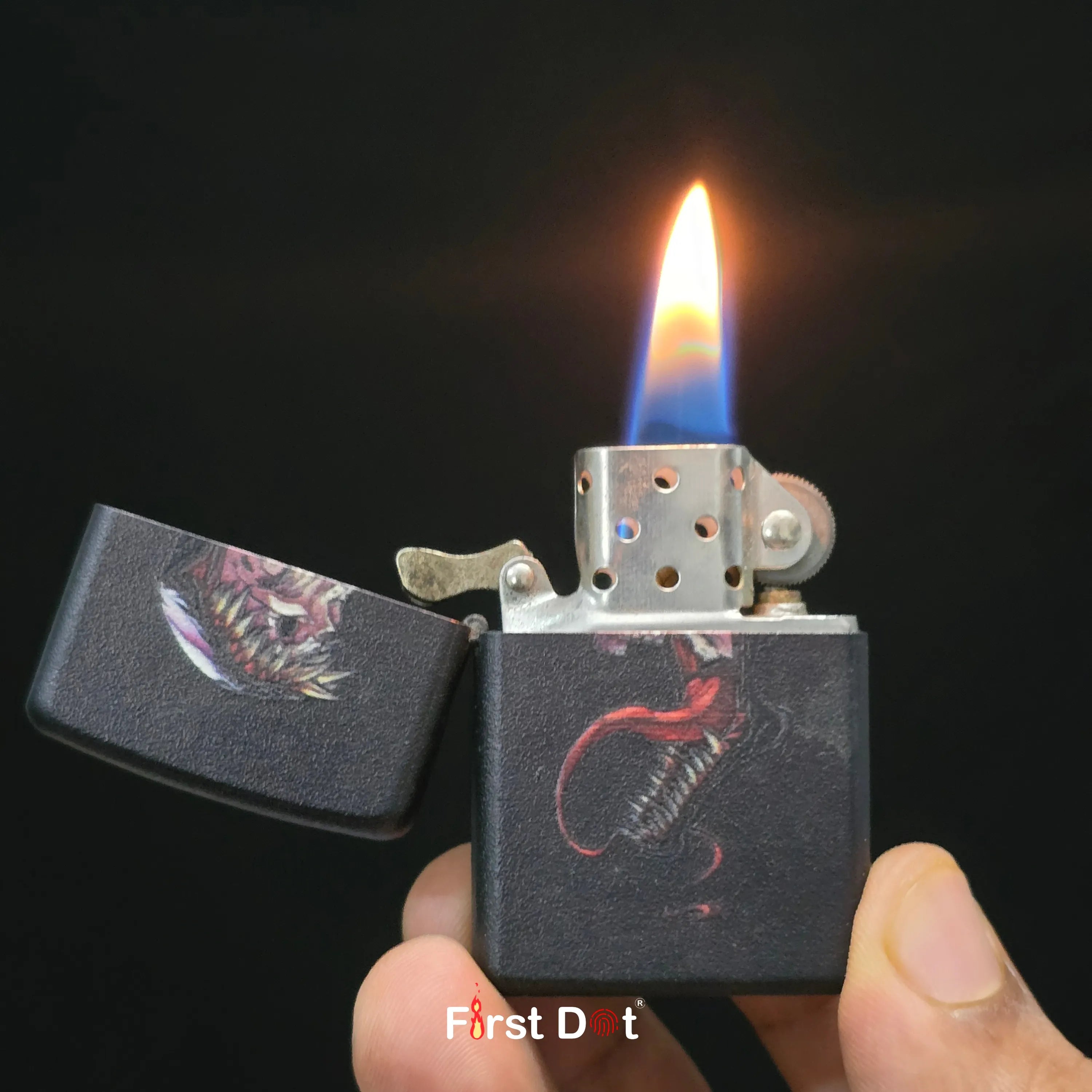 First Dot Dark Fantasy Aesthetic Skull Lighter Pack of 2