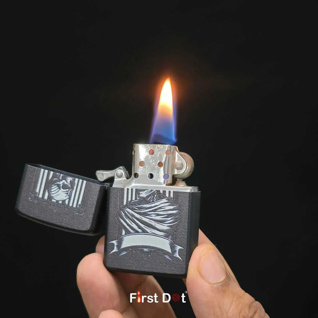 First Dot Dark Fantasy Aesthetic Skull Lighter Pack of 2