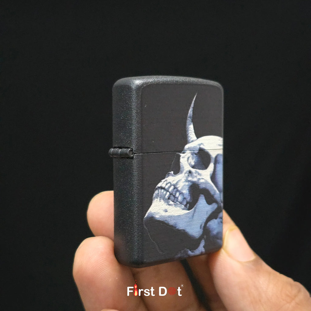 First Dot Dark Gothic Skull Art Lighters Pack of 2