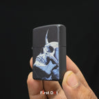First Dot Dark Gothic Skull Art Lighters Pack of 2