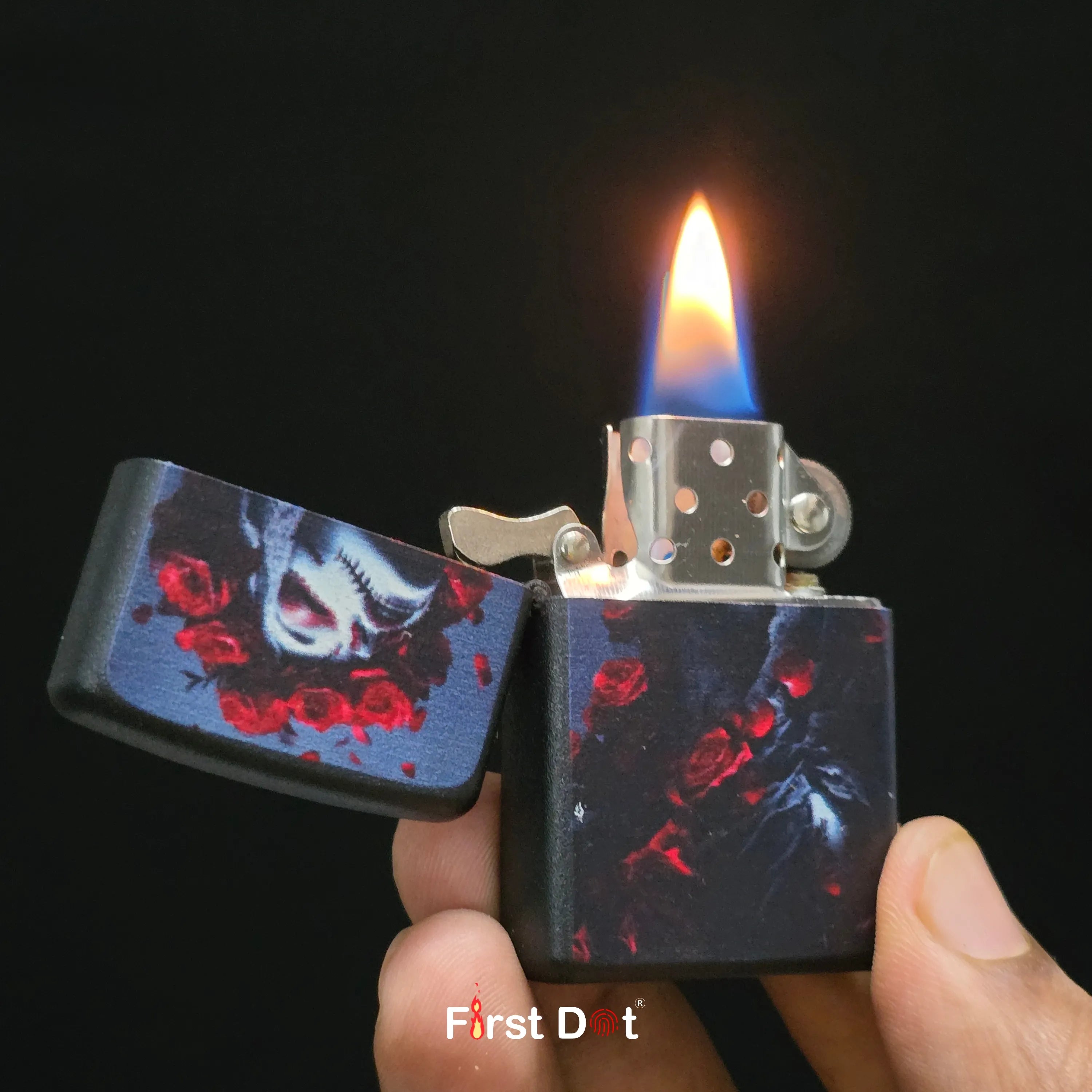 First Dot Dark Romance Skull & Rose Pack of 2