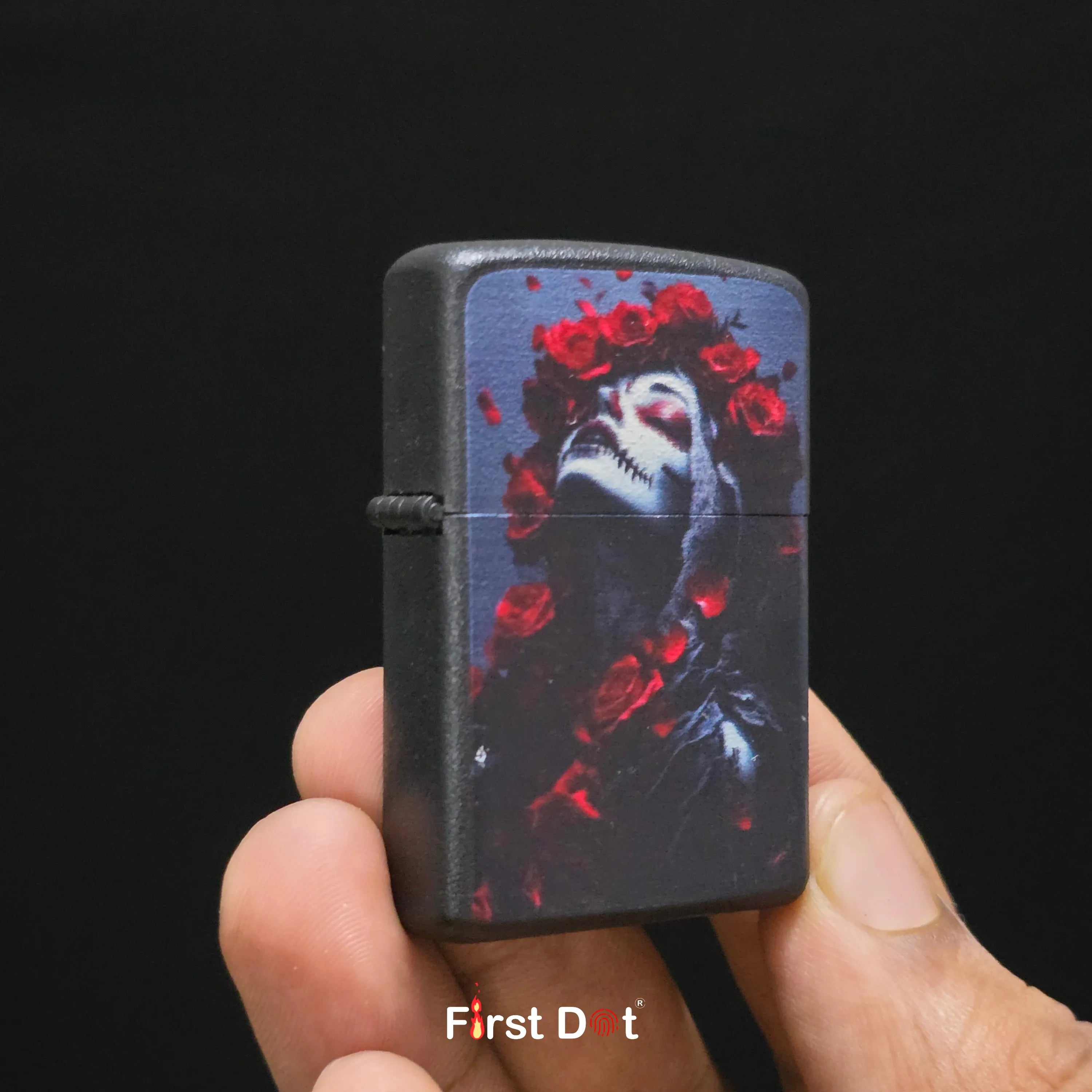 First Dot Dark Romance Skull & Rose Pack of 2