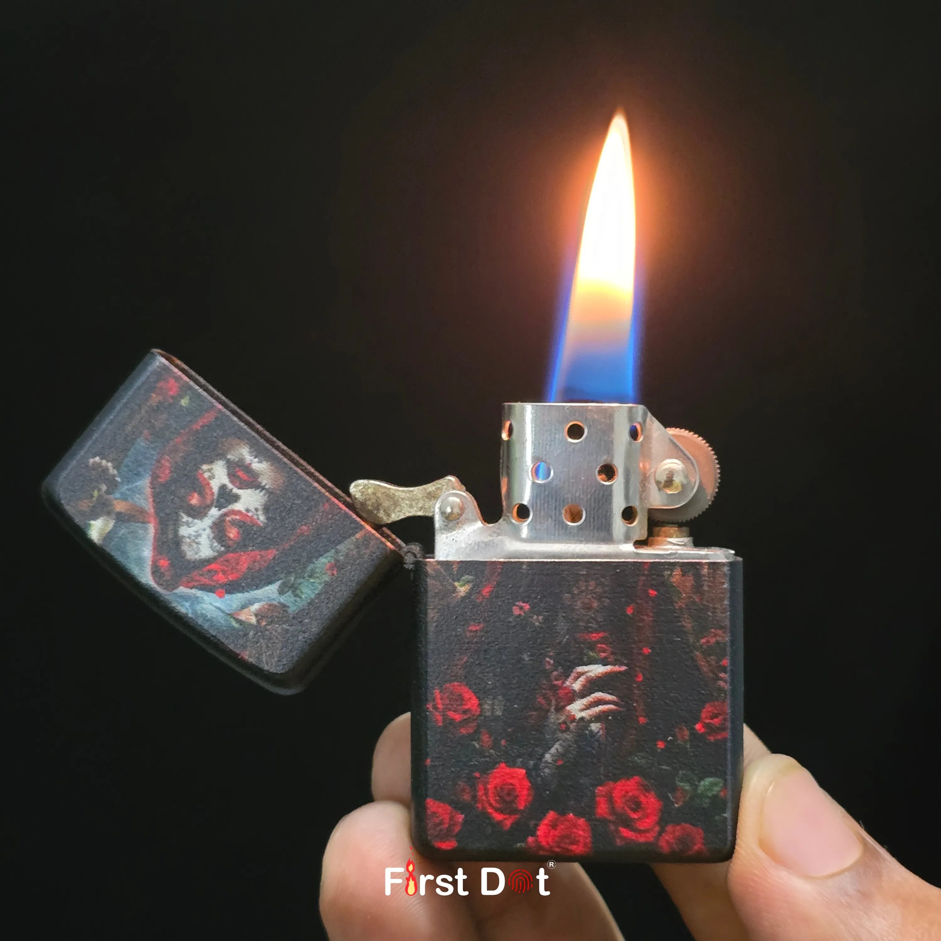 First Dot Dark Romance Skull & Rose Pack of 2