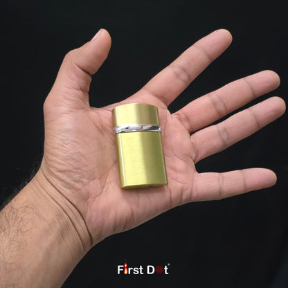 Dice Stack Cigarette Lighter – Windproof Green Jet Flame Gas Lighter