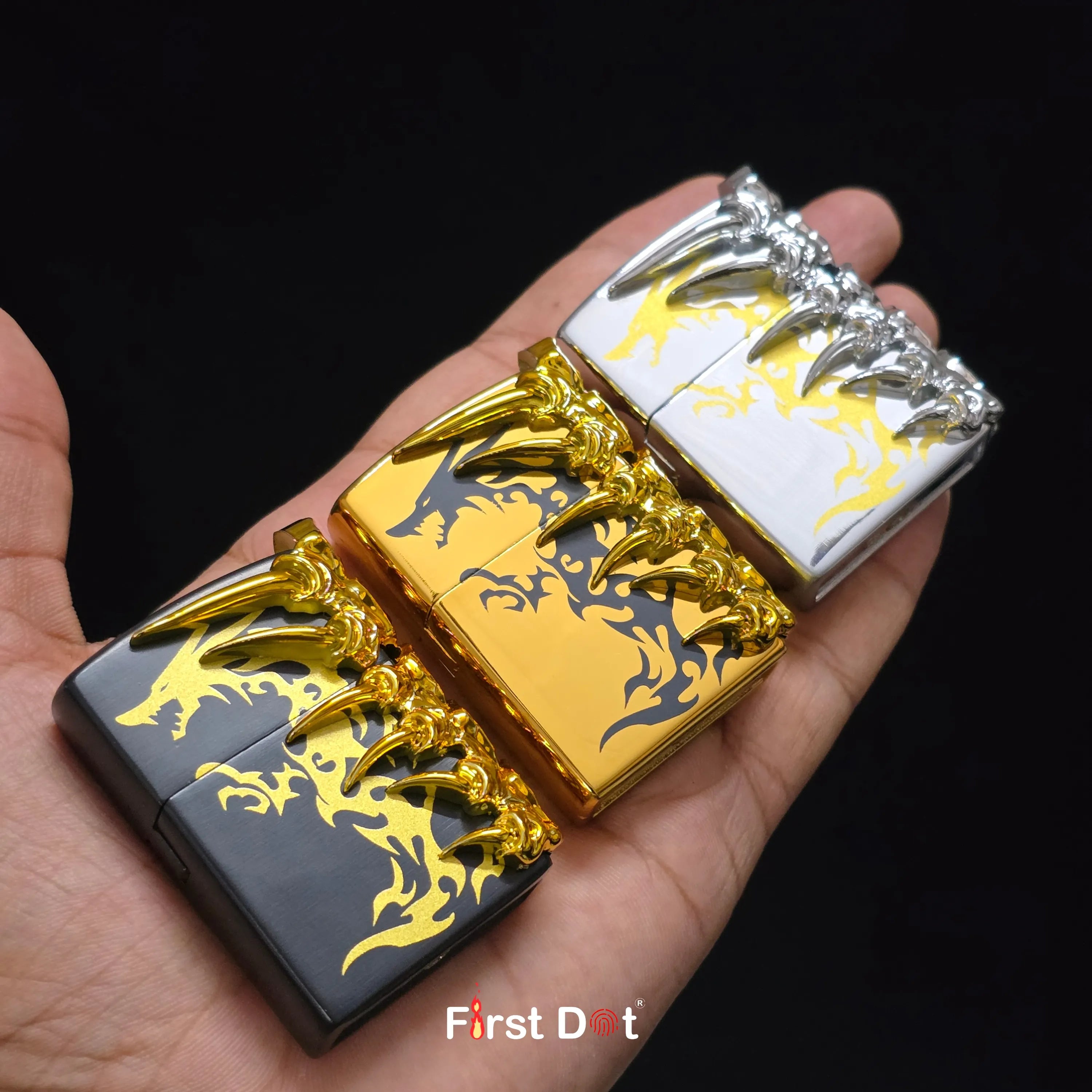 First Dot 3D Dragon Claw Lighter