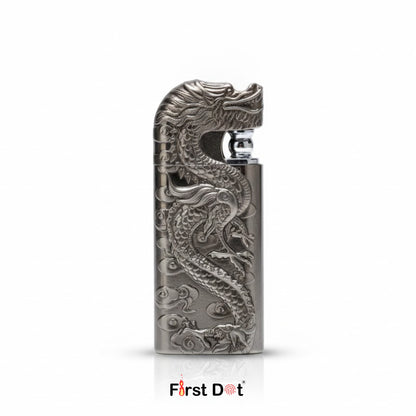 Dragon Dual Flame Wind-Resistant Metal Lighter