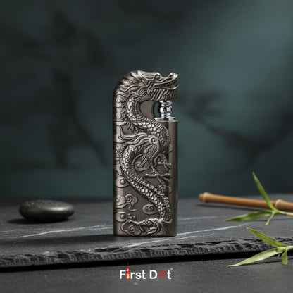 Dragon Dual Flame Wind-Resistant Metal Lighter
