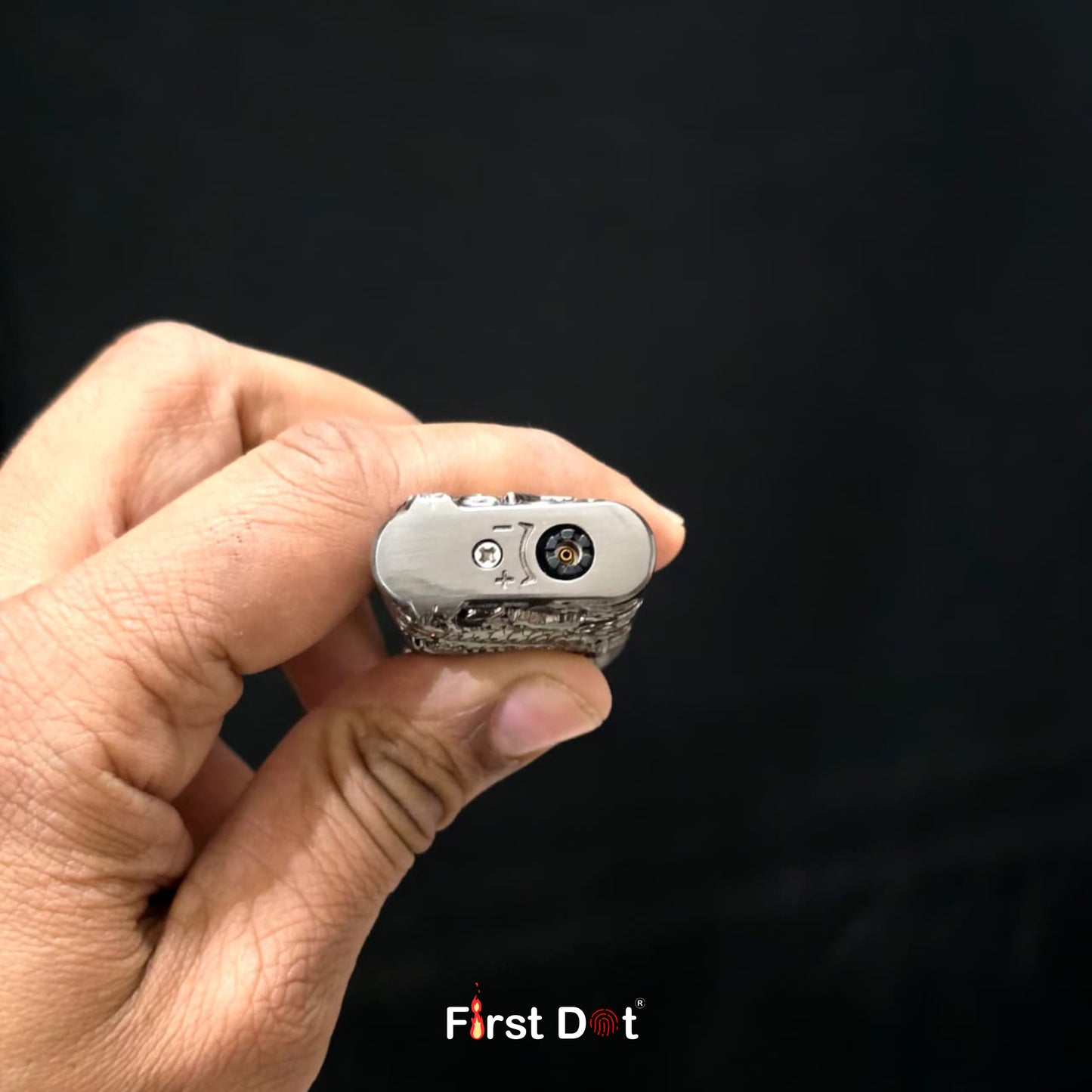 Dragon Dual Flame Wind-Resistant Metal Lighter